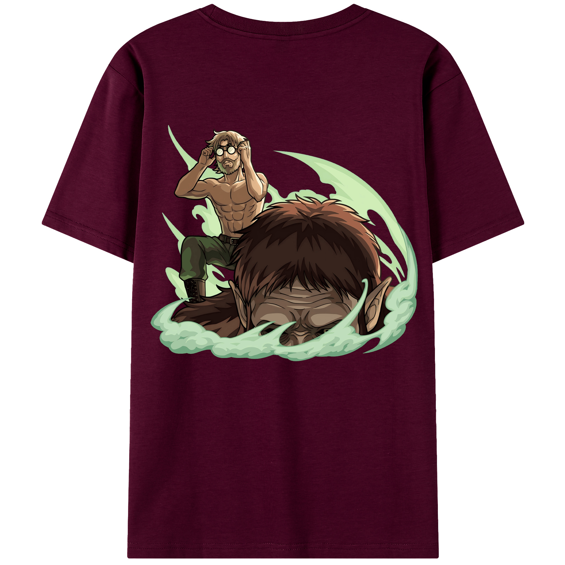 （画像用） 進撃の巨人 Attack on Titan レディース半袖Tシャツ(バックプリント)